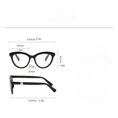 Stylish Cat Eye Light Blocking Glasses For Women