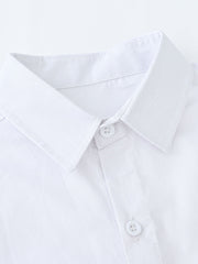 Boys Long Sleeves School Performance Shirt - Spring/Autumn Kids Clothes