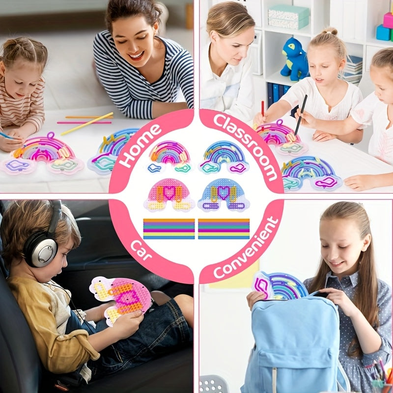 Colorful Twist Stick Fidget Toy Sensory Silicone Decompression Board