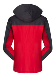 Men's Thermal Hooded Jackets Windproof Warm Windbreak For Winter