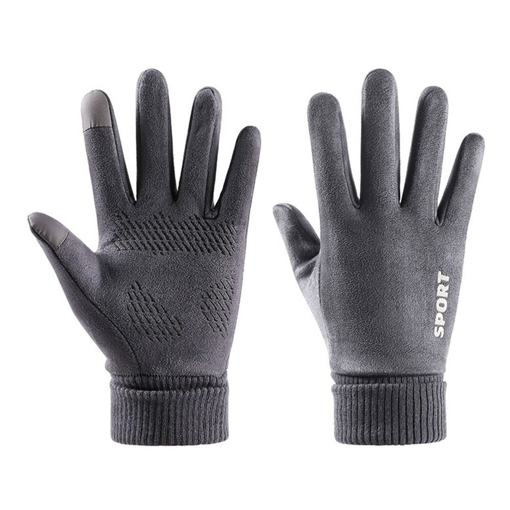 Men Winter Waterproof Cycling Gloves Outdoor Sports Running Motorcycle Ski