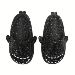 Adorable Shark Non Slip Platform Slides Soft Sole Cloud Slides