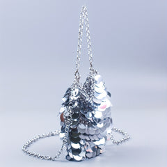 Glitter Sequin Evening Bag Sparkling Dinner Clutch Purse Banquet Handbag