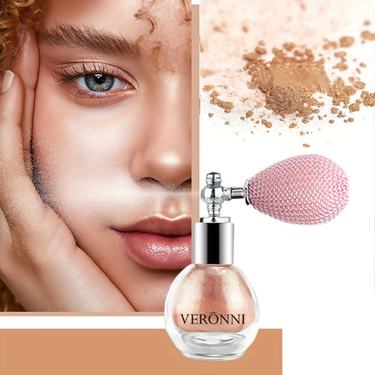 4 Colors Body Glitter Highlighter Powder Spray High Gloss Shimmer