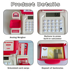 Kids Playset with Scanner Computer and Weighing Features