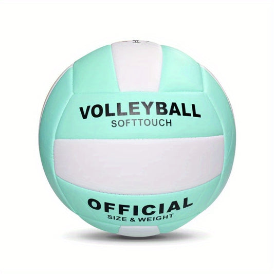 PU Volleyball No 5 PVC Inflatable Soft Ball for Training