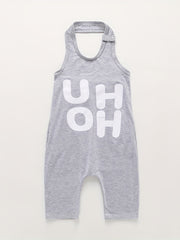 Toddlers Letter Print Baggy Jumpsuit for Summer
