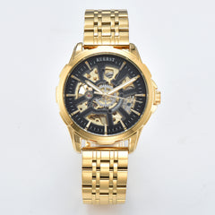 KUERST Men's Steel Strap Wheel-shaped Watch