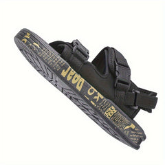 Men's Adjustable Buckle Sandals Non Slip Comfy Open Toe Shoes