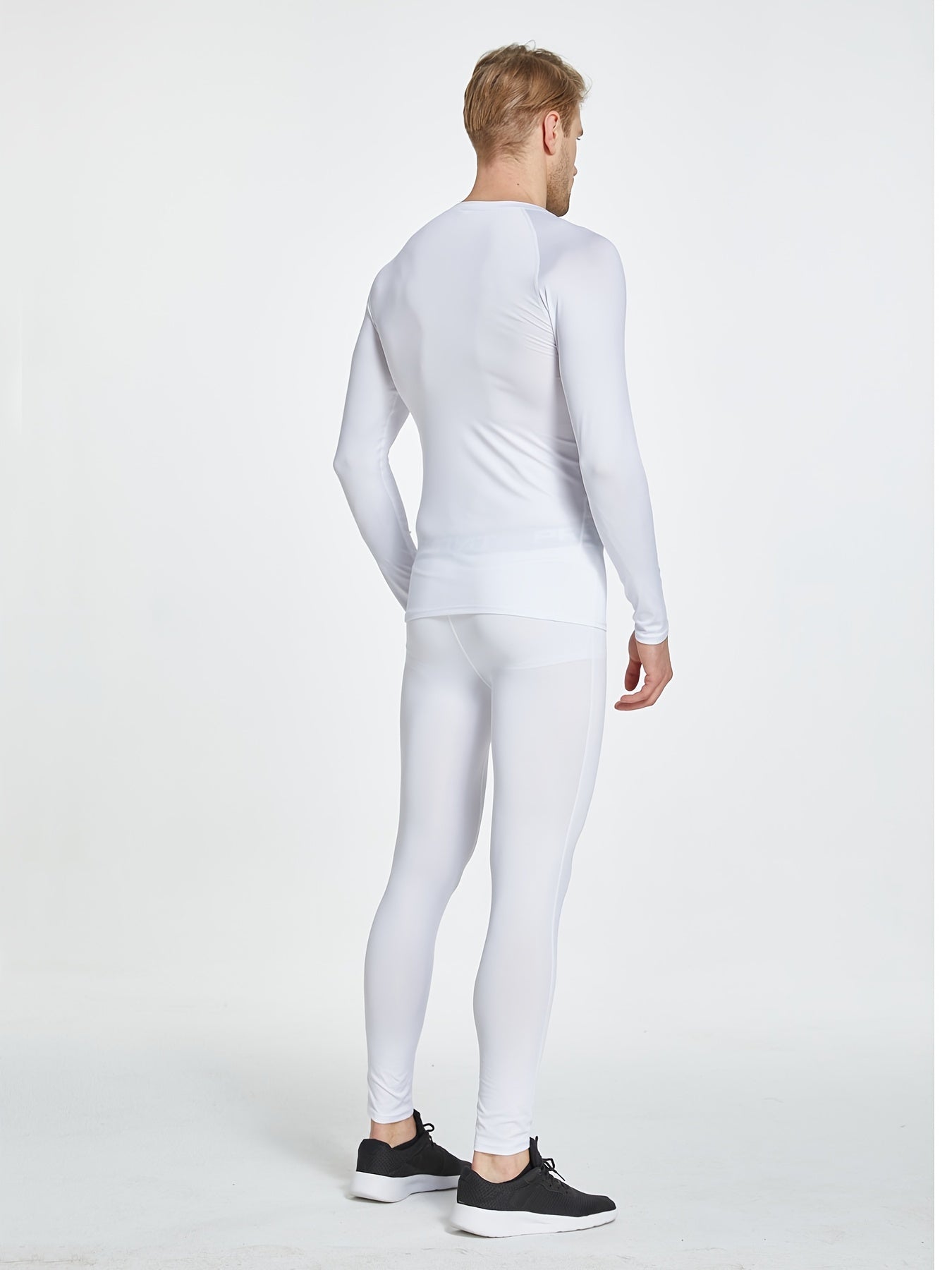 Men's Long Sleeve Compression Shirt for Workouts & Yoga
