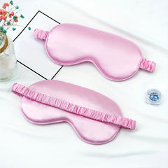 Blackout Silk Eye Mask for Travel Relaxation