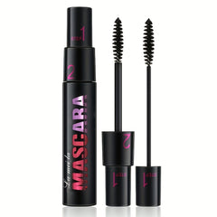 4D Silk Fiber Mascara Natural Slender & Thicker Effect Waterproof Long Lasting
