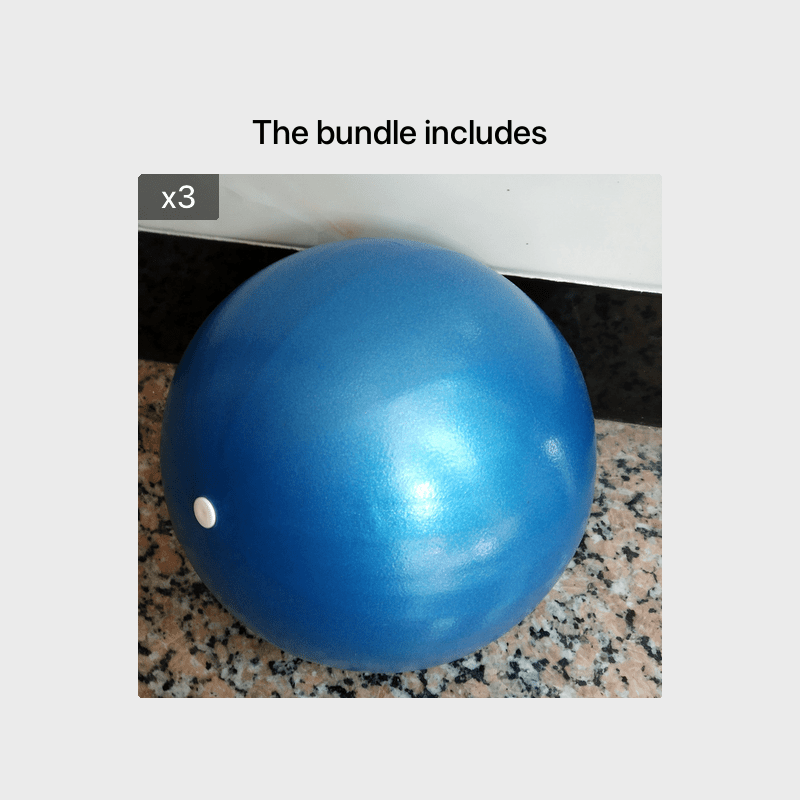 24 89 Cm Mini Yoga Pilates Ball Bender Home Gym Training Physical Therapy