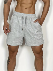 Men's Cotton Drawstring Shorts for Fitness