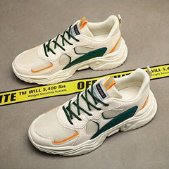 Men's Chunky Sneakers Breathable & Wear-Resistant