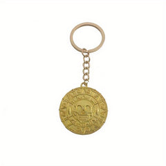 Y2K Cartoon Anime Skull Punk Metal Keychain Bag Car Charm Friends Gift