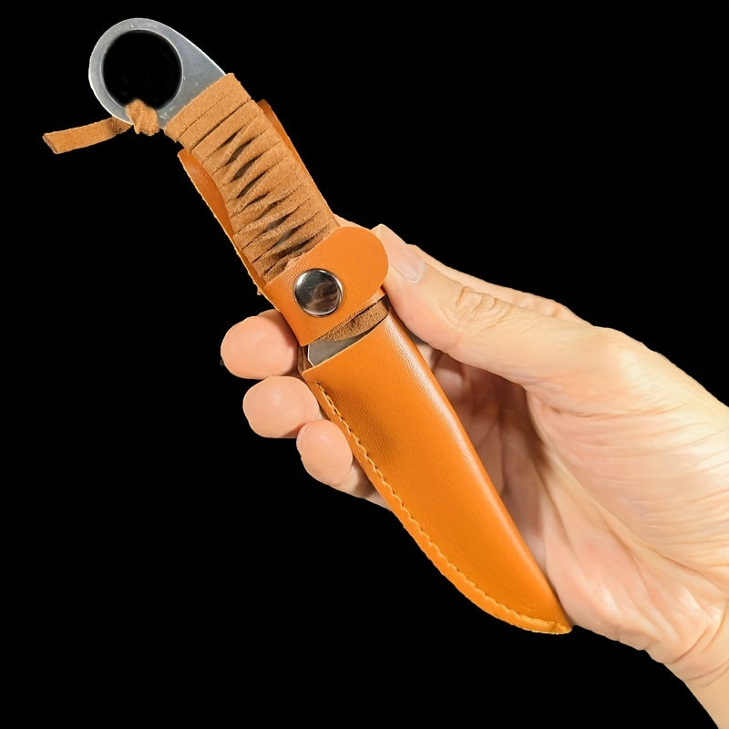 Stainless Steel Boning Knife for Camping and Survival