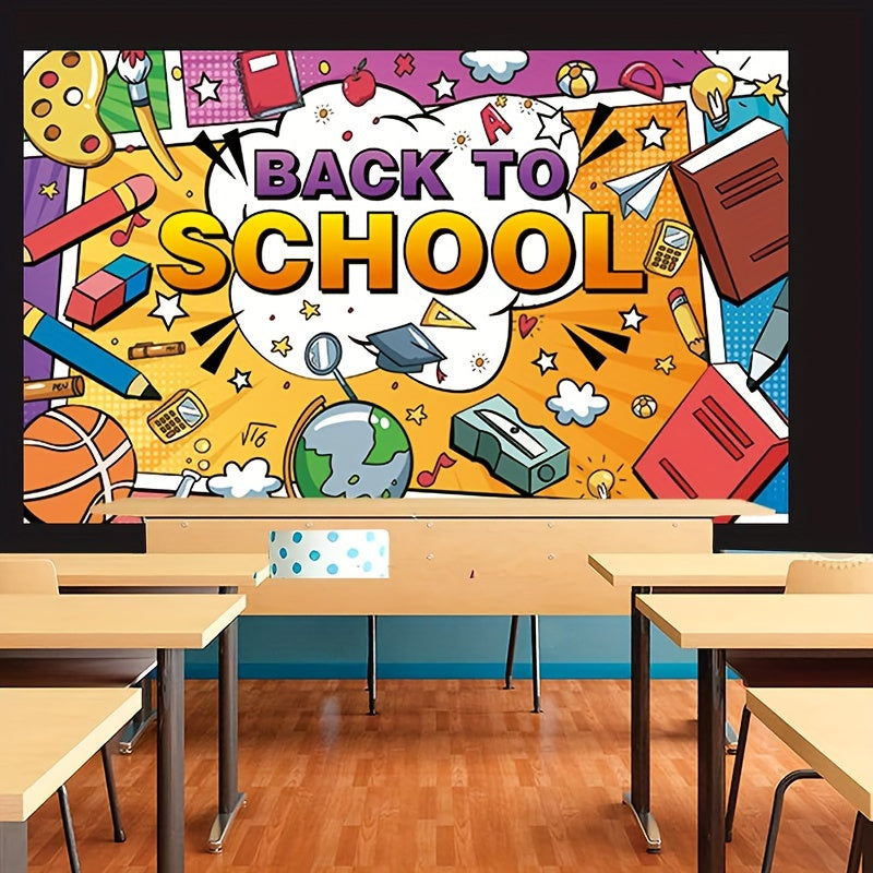Back To School Banner - Welcome Sign - School Party Decor