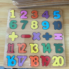 Alphabet Matching Wooden Puzzles for Kids - Halloween Christmas Gift