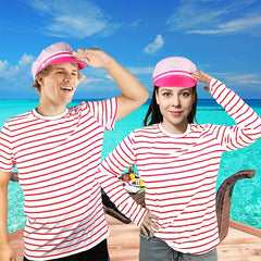 Pink Sailor Hat Halloween Cosplay Captain Cap Adjustable Party Hat