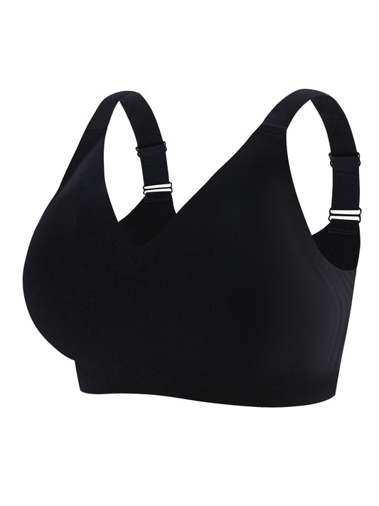  Seamless Full Cover Comfort Bra With Removable Pads