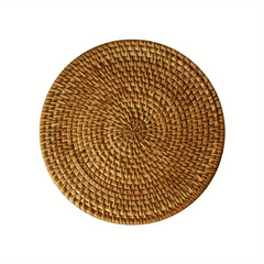 Japanese Style Vine Placemats Non Slip Heat-resistant Kitchen Cup Accessory