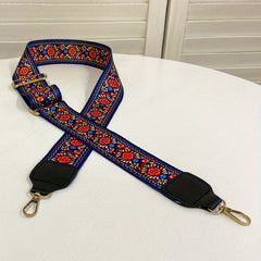 Vintage Pattern Bag Strap Lightweight Adjustable Shoulder Bag Travel Accessories