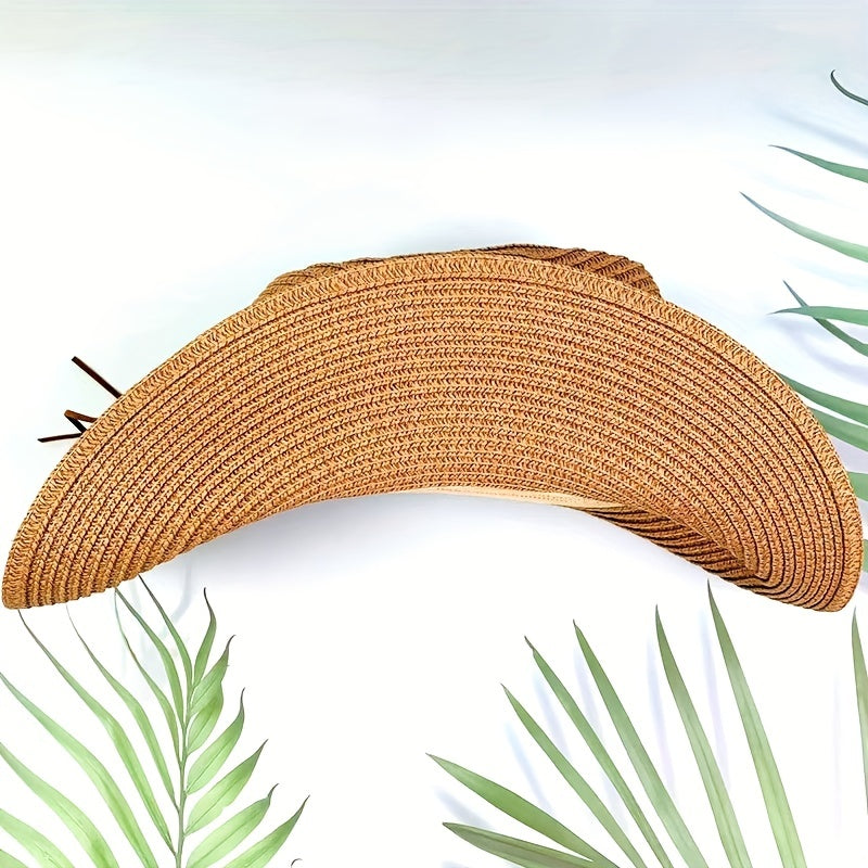 Stripe Paper Straw Hat for Men