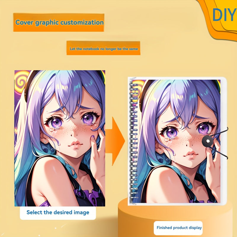 Personalized Spiral Notebook Soft Cover High-Quality Pages
