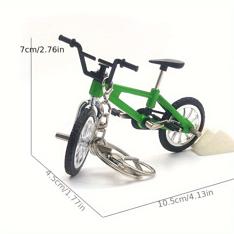 Alloy Bicycle Key Chain Keyring Bag Pendant