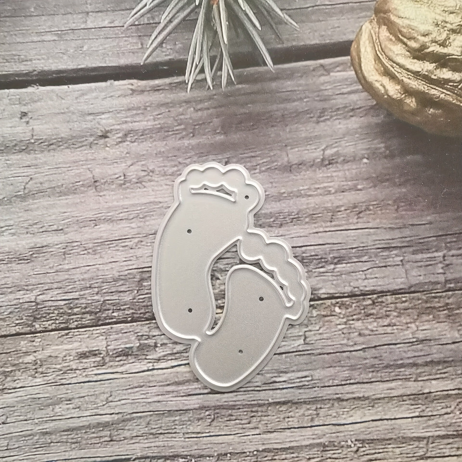 Feet Cutting Dies Metal Embossing Stencils For DIY Scrapbooking Supplies