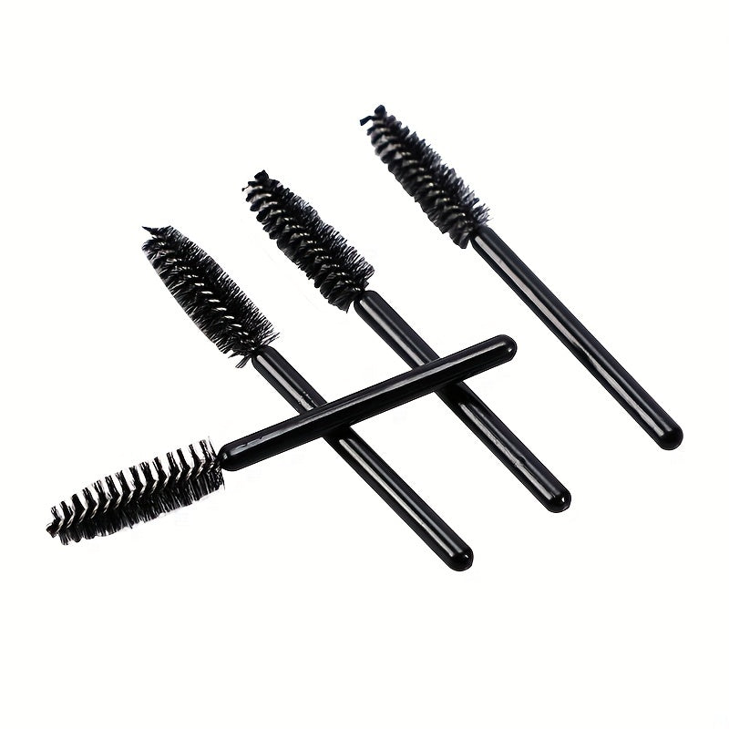 100pcs Short Handle Mascara Brushes Wands for Eyelash Extensions and Mascara Use