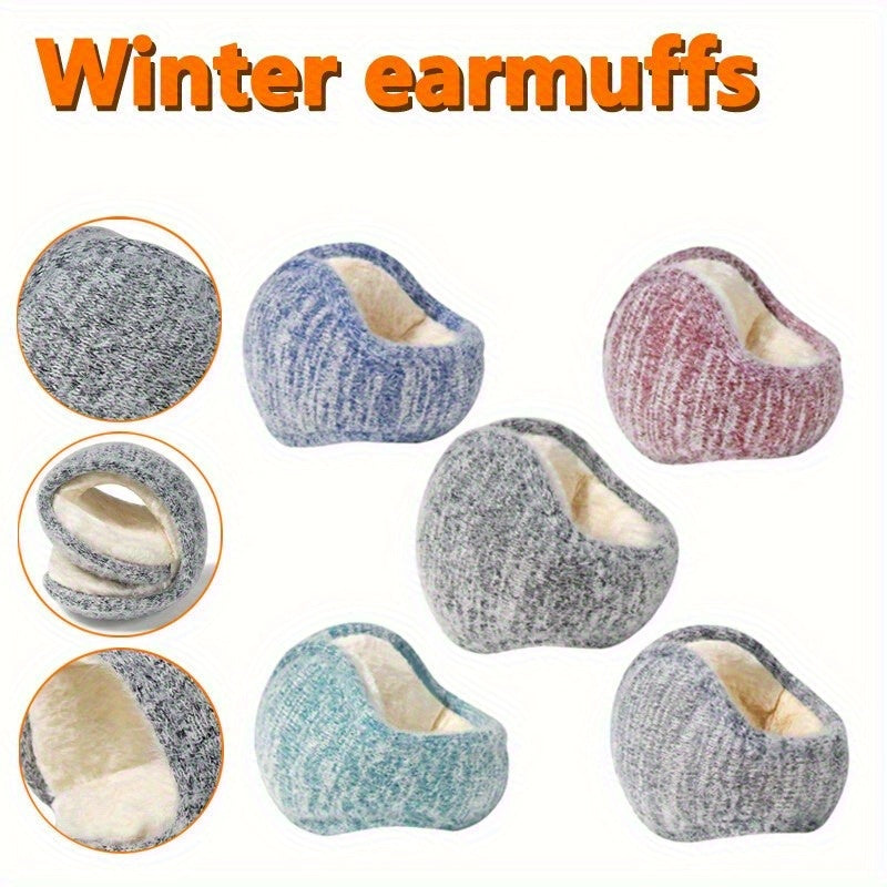 Ear Muffs Winter Warmers Fluffy Lining 68F Resistance