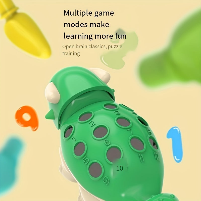 Music Toy for 1-2 Year Old Baby: Carrot Dinosaur Building Blocks