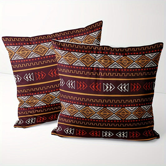 2pcs Bohemian Style Pillow Covers for Sofa Bedroom Home Decoration
