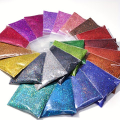 Golden Sparkling Glitter Powder for Makeup - Fine Polyester Glitter