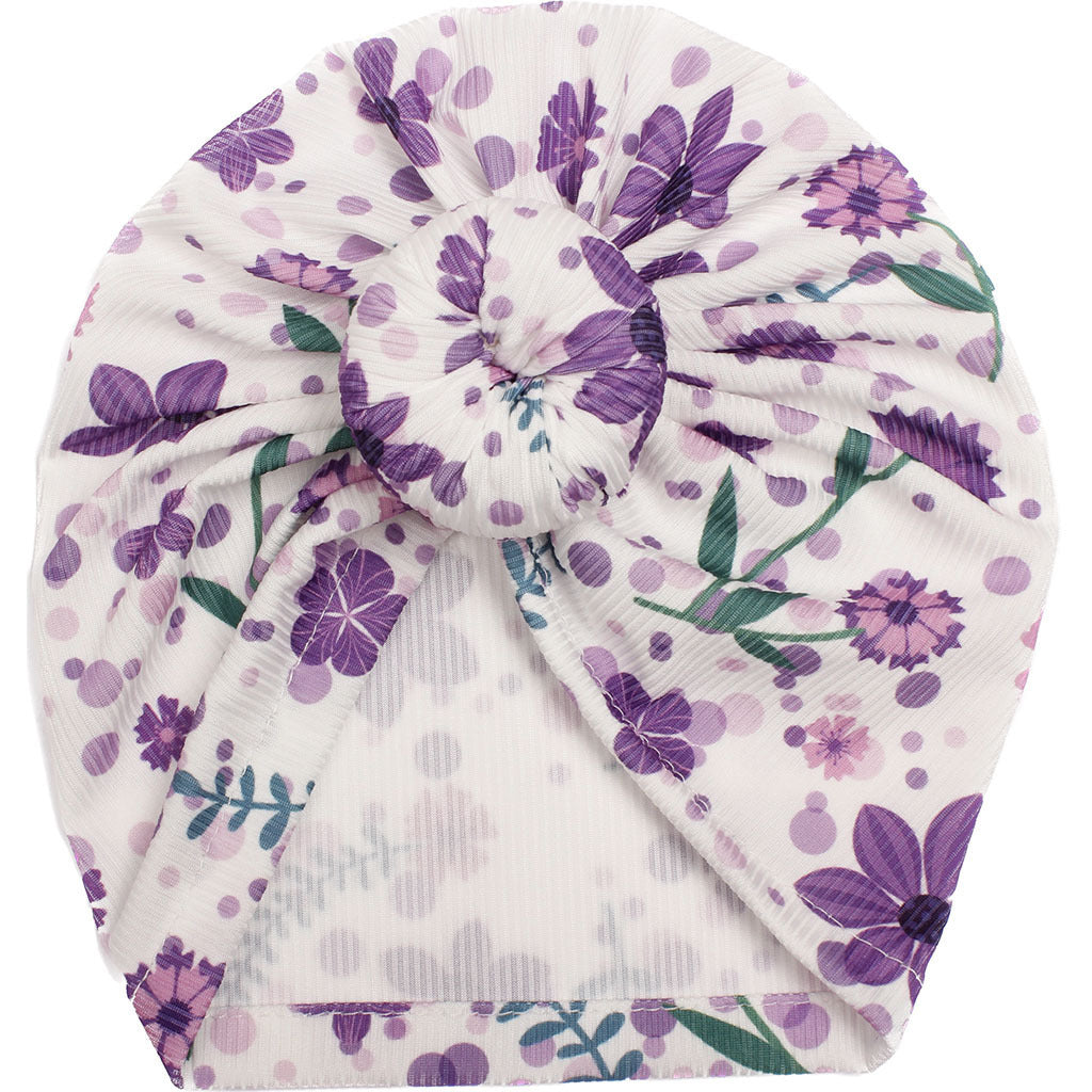 Printed Breathable Donut Baby Hat Hand Wash