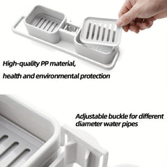 Sink Organizer for Sponge and Dishcloth Storage