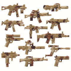 Soldier Weapon Pack Building Blocks Toys Set