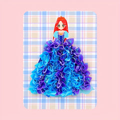 Dream Princess Kit D Hand Painted Pop Up Fun Stickers