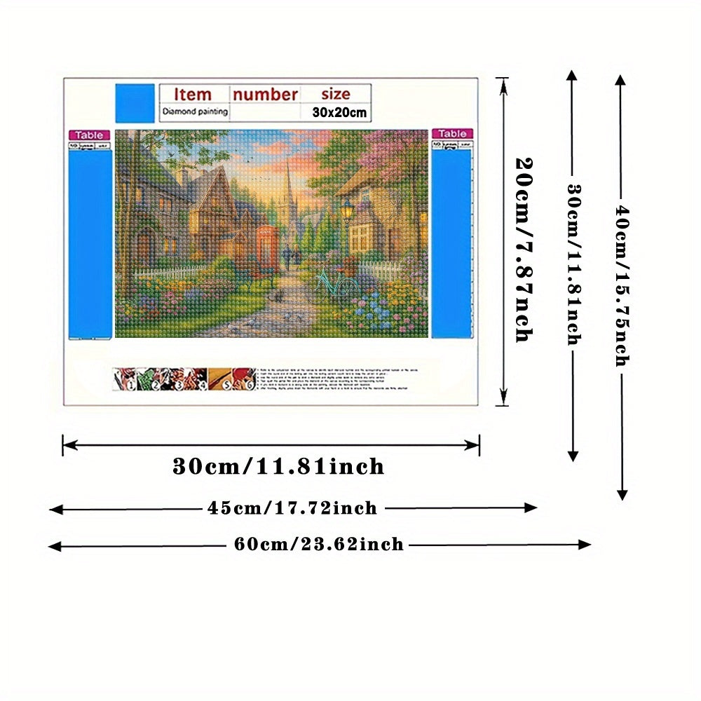 Scenic Diamond Painting Kit for Adults - Relaxing Arts & Crafts Hobby