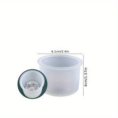 Resin Candle Holder Molds Set for Home Decor & Wedding, 3 Sizes