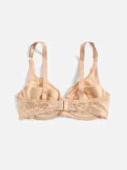 Lace Push Up Bra Comfy & Breathable Bow Tie Women's Lingerie