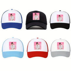 Men's Hip Hop Baseball Cap Sunscreen Mesh Trucker Hat