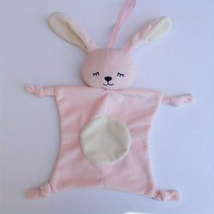 Infant Soothing Plush Toys Dolls Multifunctional Soothing Towels Baby Bib