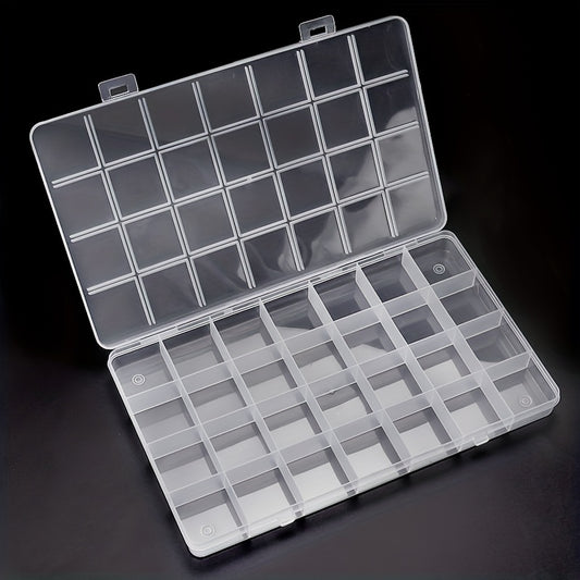 24/28 Grids Jewelry Storage Box Container Organizer