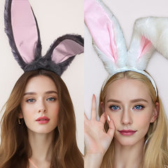 Rabbit Ears 2pcs Pack for Girls' Photography Easter Decoration