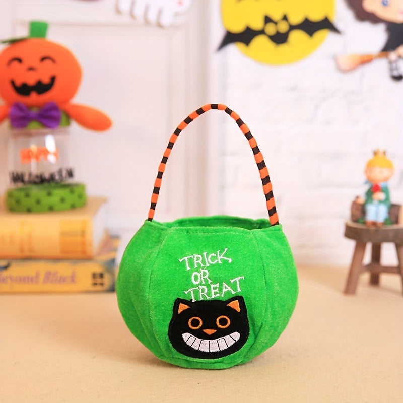 Halloween Candy Bag Decoration Cloth Bag Children's Portable Pumpkin Bag