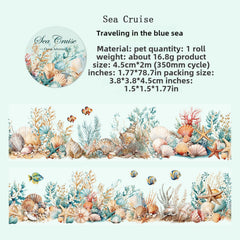 Forest Ocean Adventure Series PET Adhesive Tape