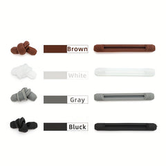 5 Pairs Soft Silicone Eyeglass Leg Tip Sleeve Fixator Anti Slip Elastic